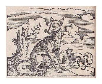 REYNARD THE FOX.  Schopper, Hartmann, translator. Opus poeticum de admirabili fallacia et astutia vulpeculae Reinikes.  1567